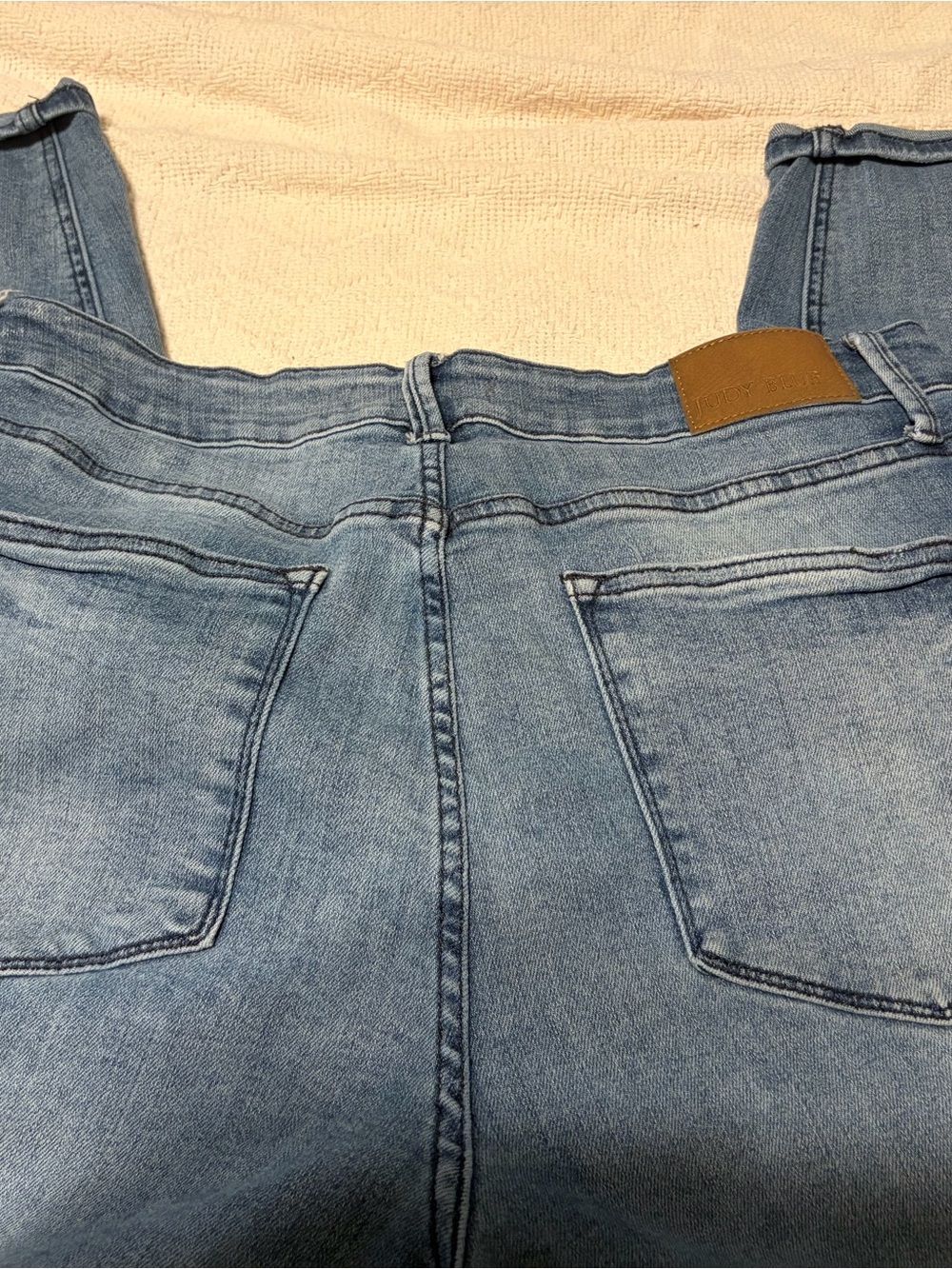 Judy Blue Light Wash High-Rise Skinny Jeans